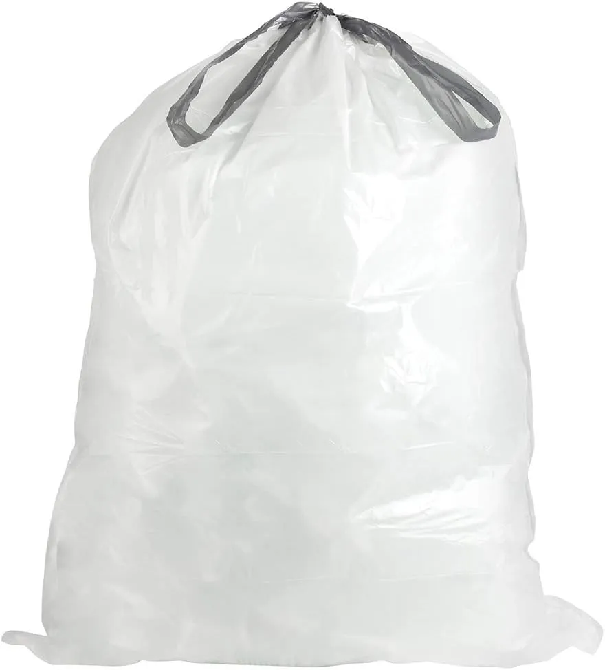 Plasticplace 4 Gallon Trash Bags  0.7 Mil  Lavender and Soft Vanilla Scented Garbage Can Liners  17" x 16" (200 Count)