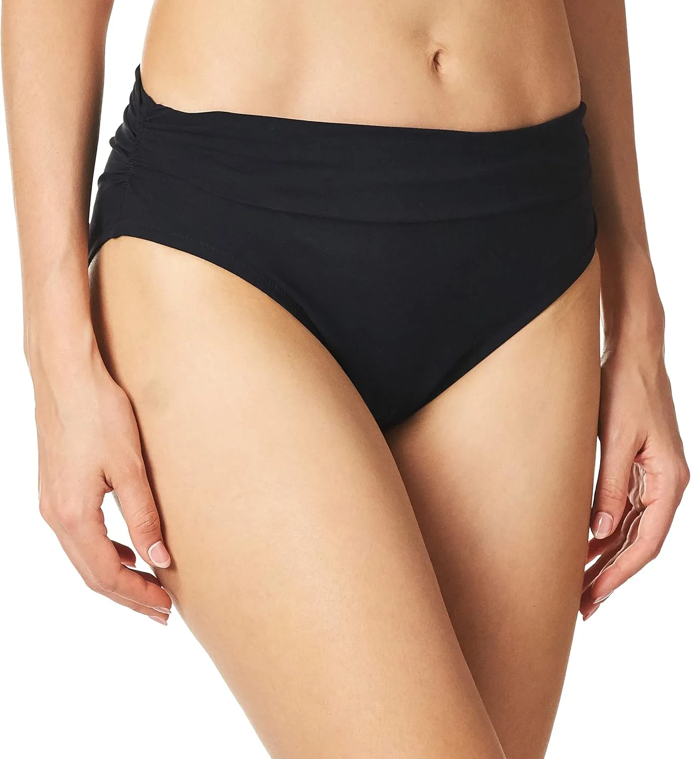 Profile by Gottex Women's Ruched High Waist Swimsuit Bottom