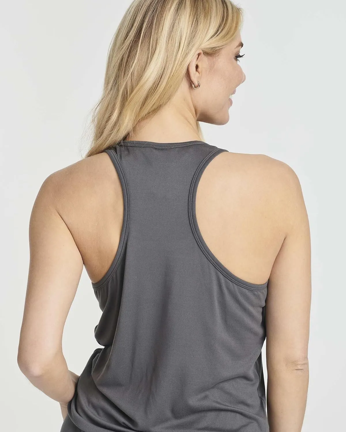 Real Essentials 4 Piece: Women's Super-Soft Tank Top and Short Pajama Set - Loungewear Sleepwear (Available in Plus Size)