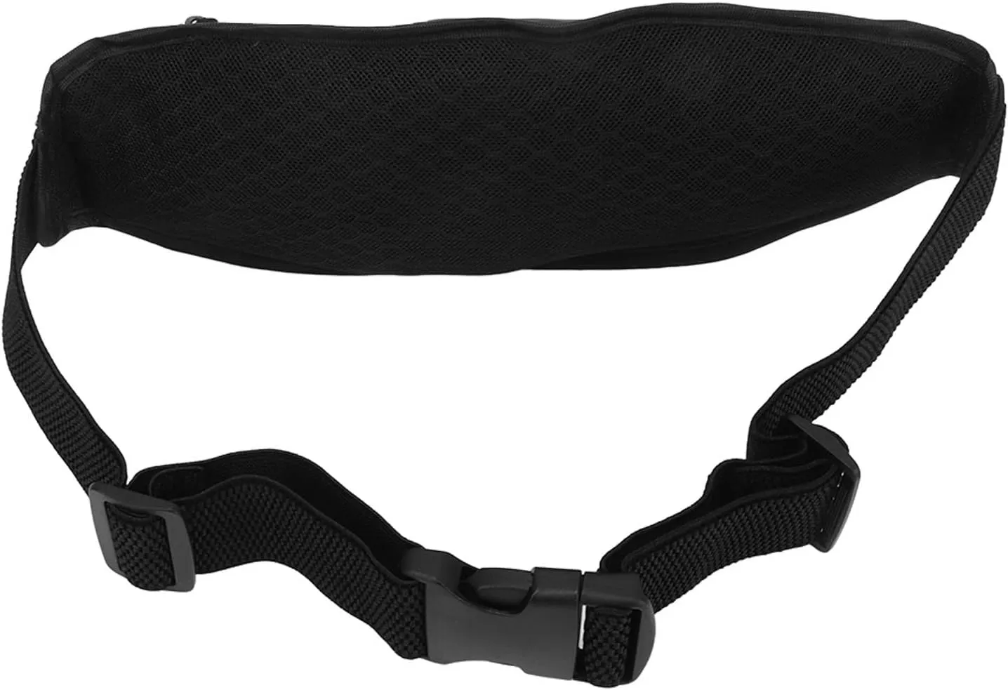 Reflective Running Belt Ultra Light Water Prevent Fanny Pack For Outdoor Sports (Black)