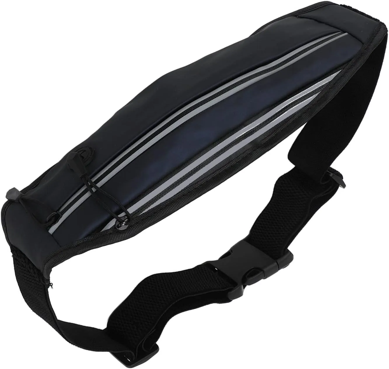 Reflective Running Belt Ultra Light Water Prevent Fanny Pack For Outdoor Sports (Dark Blue)