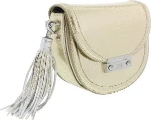 ROBERTO CAVALLI Class Linda 001 Light Gold Small Shoulder Bag for womens
