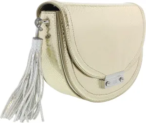 ROBERTO CAVALLI Class Linda 002 Light Gold Medium Shoulder Bag for womens
