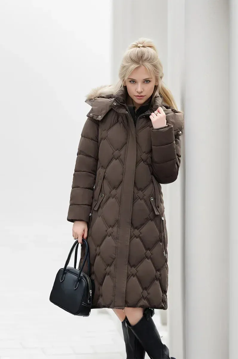 Sebrina - Elegant Women's Overcoat