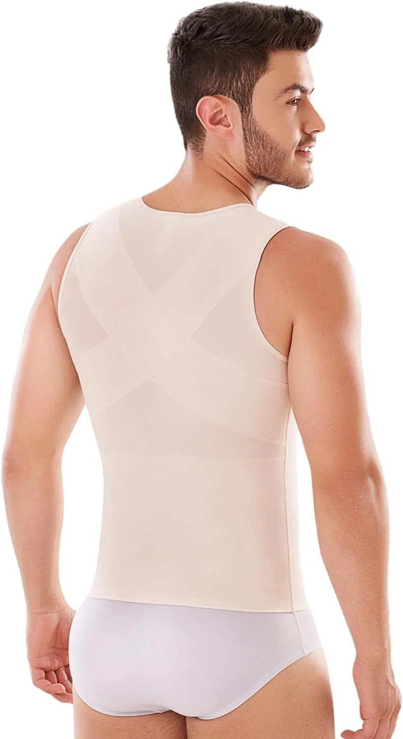 SHAPE CONCEPT 062 063 Fajas Colombianas para Hombres Mens Girdle High Compression Garmen Shapewear Body Shaper for Men