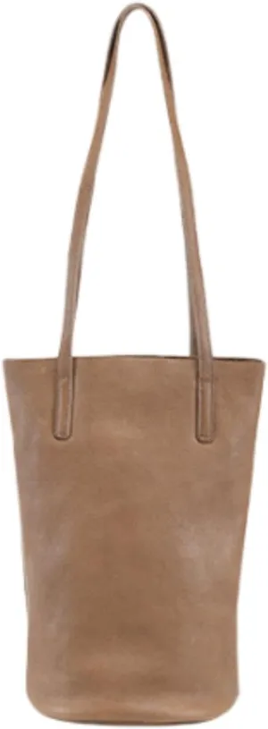 Shoulder Bag for Women Beach Shopping Outdoor Elegant Work Purse, Light Brown, M