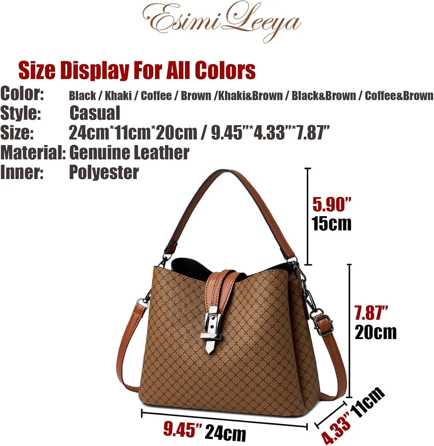 Small Fashion Crossbody Bucket Purses for Women with Shoulder Strap and Top Handle
