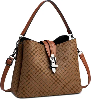 Small Fashion Crossbody Bucket Purses for Women with Shoulder Strap and Top Handle