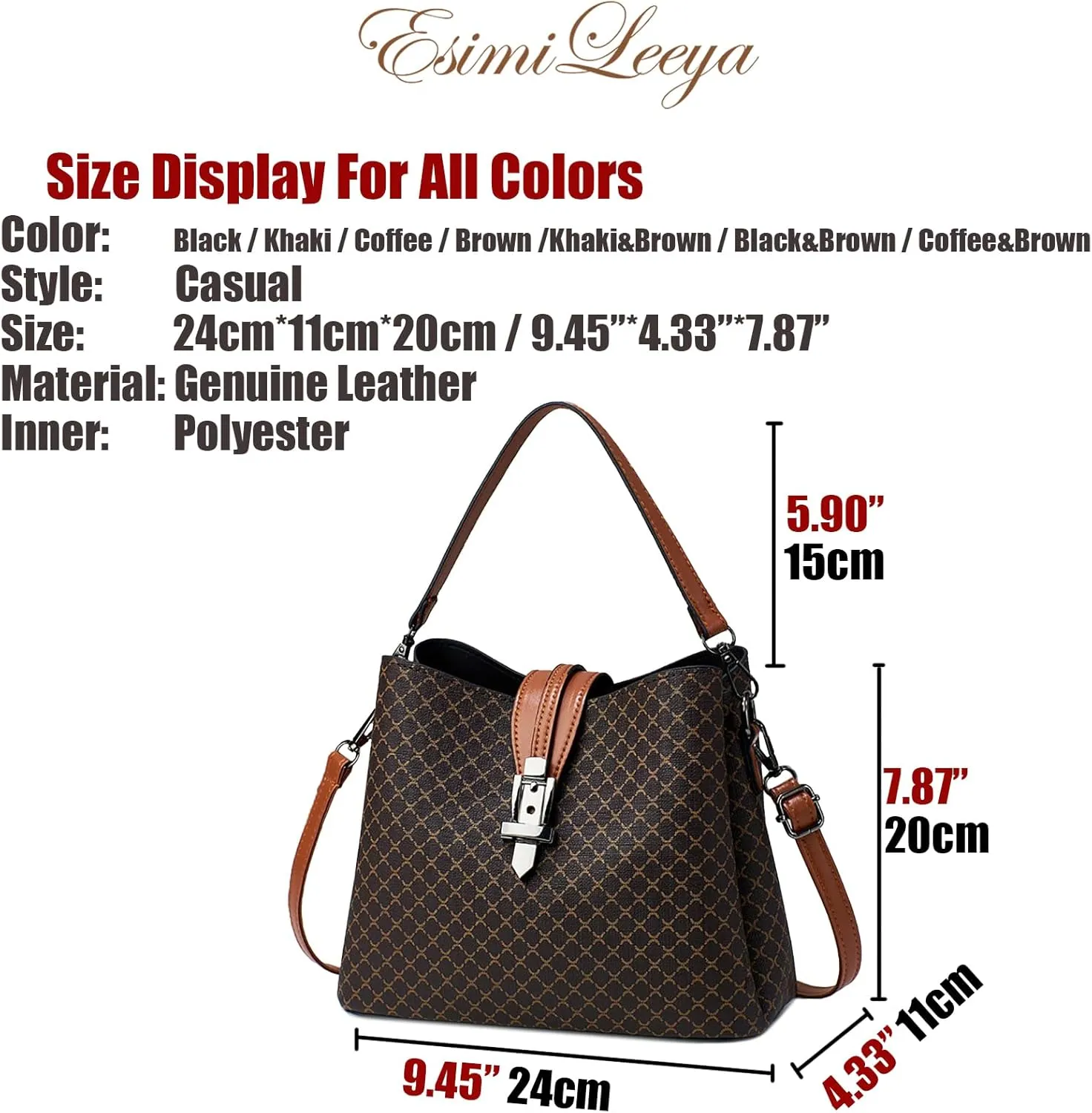 Small Fashion Crossbody Bucket Purses for Women with Shoulder Strap and Top Handle