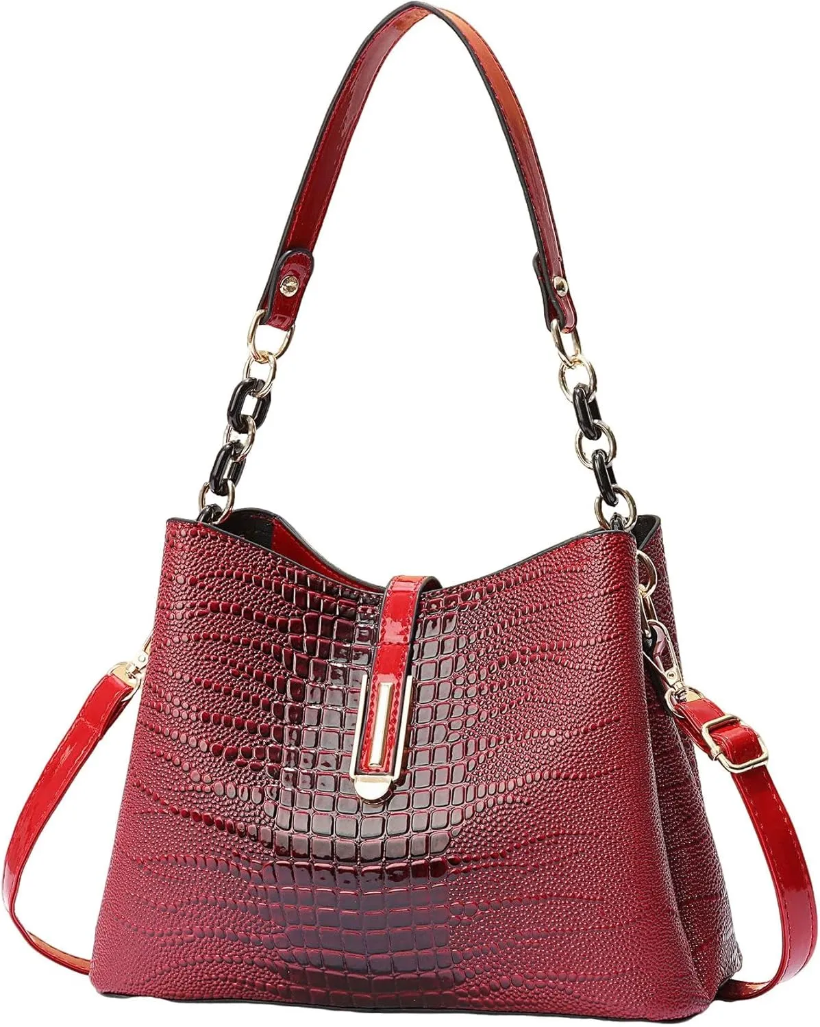Small Fashion Crossbody Bucket Purses for Women with Shoulder Strap and Top Handle