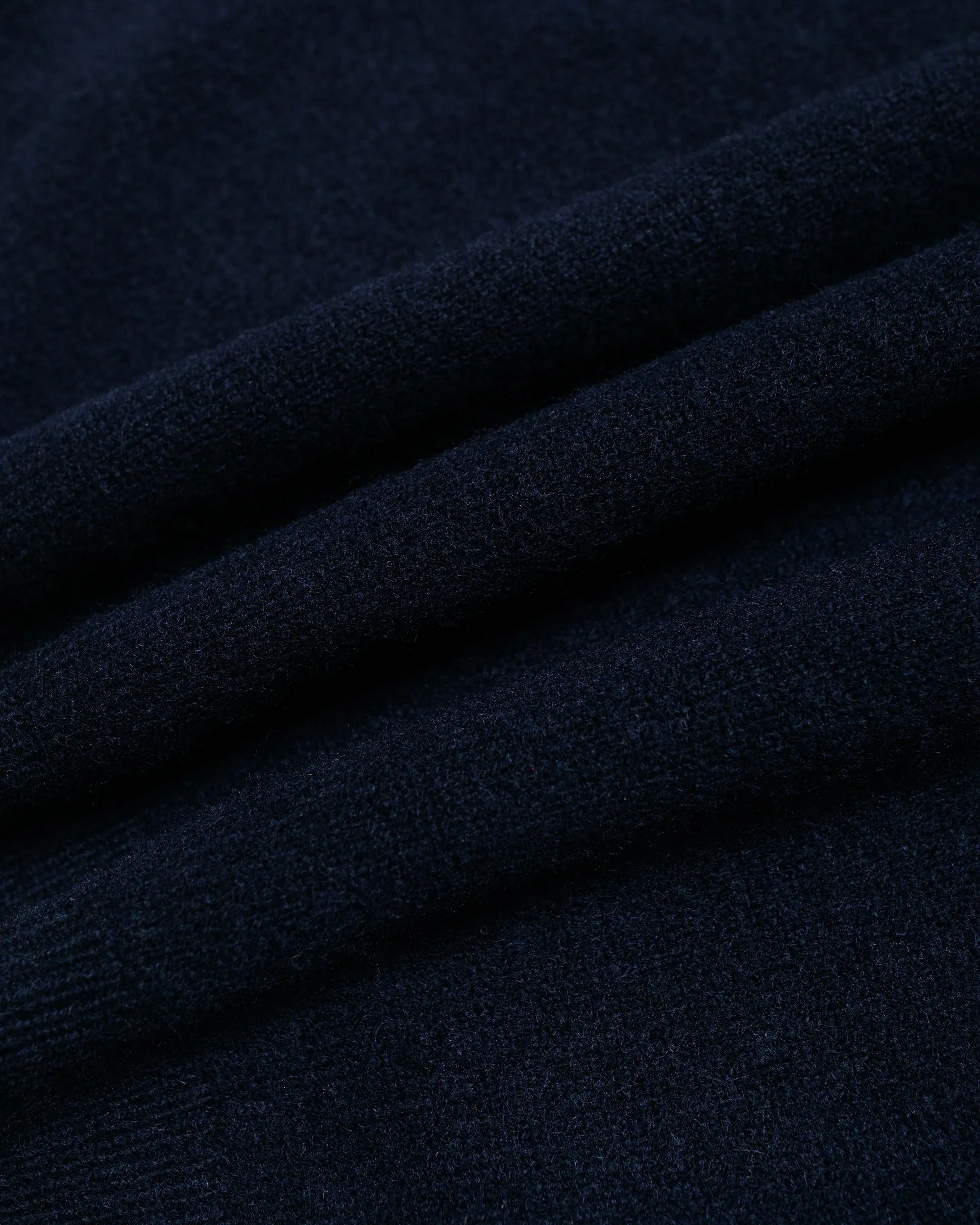 ssstein Extra Fine Wool Knit Skipper LS Dark Navy