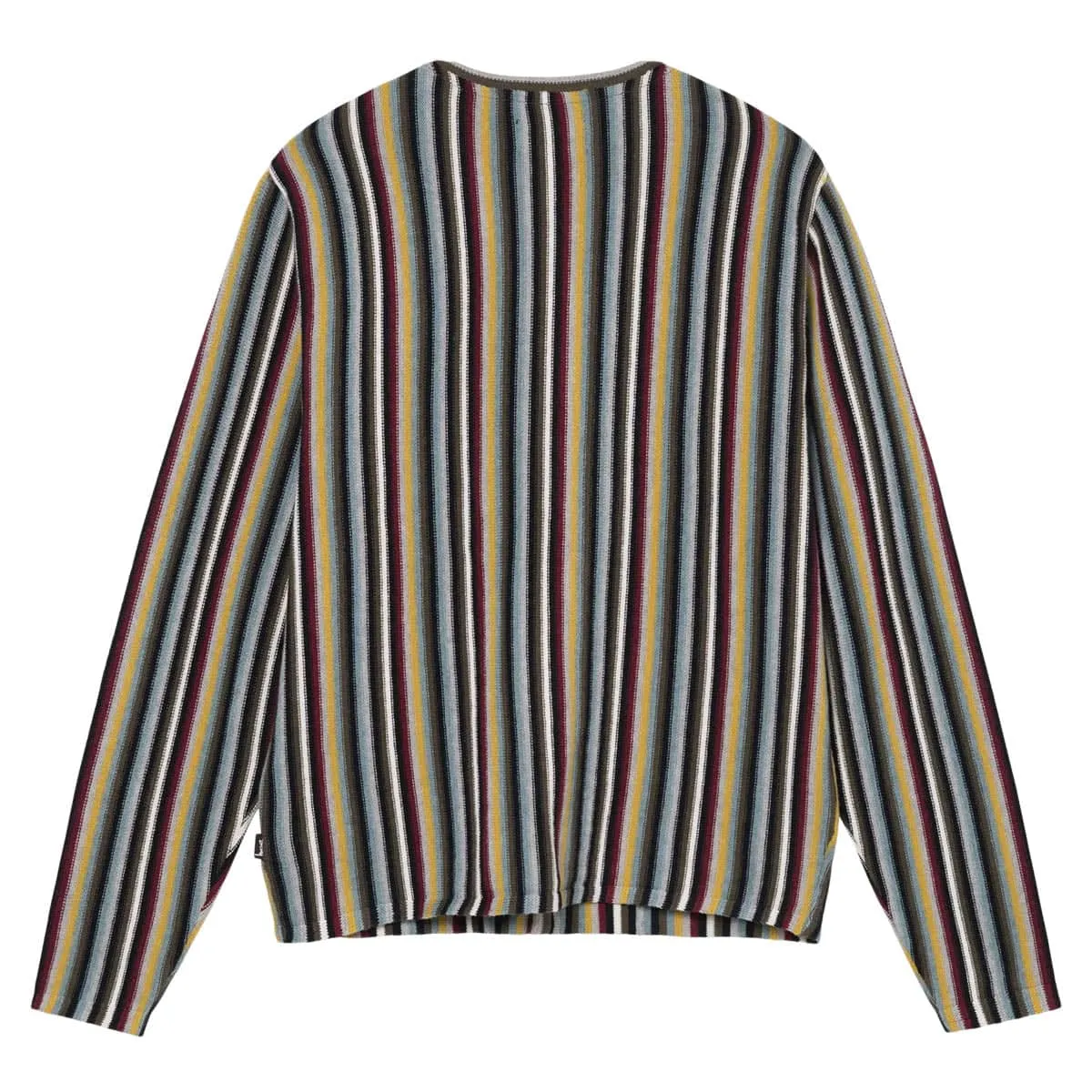 STRIPE PATTERN CARDIGAN