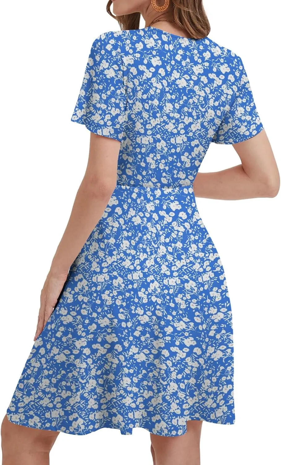 Summer Dresses for Women 2025 Spring Break Essentials Floral Sundresses Elegant Classy Fashion Casual Outfit Plus Size