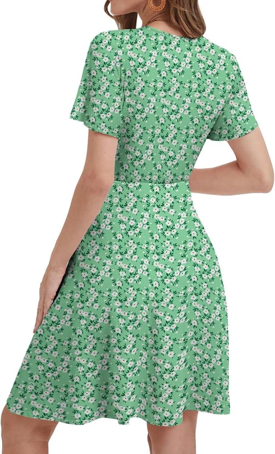 Summer Dresses for Women 2025 Spring Break Essentials Floral Sundresses Elegant Classy Fashion Casual Outfit Plus Size