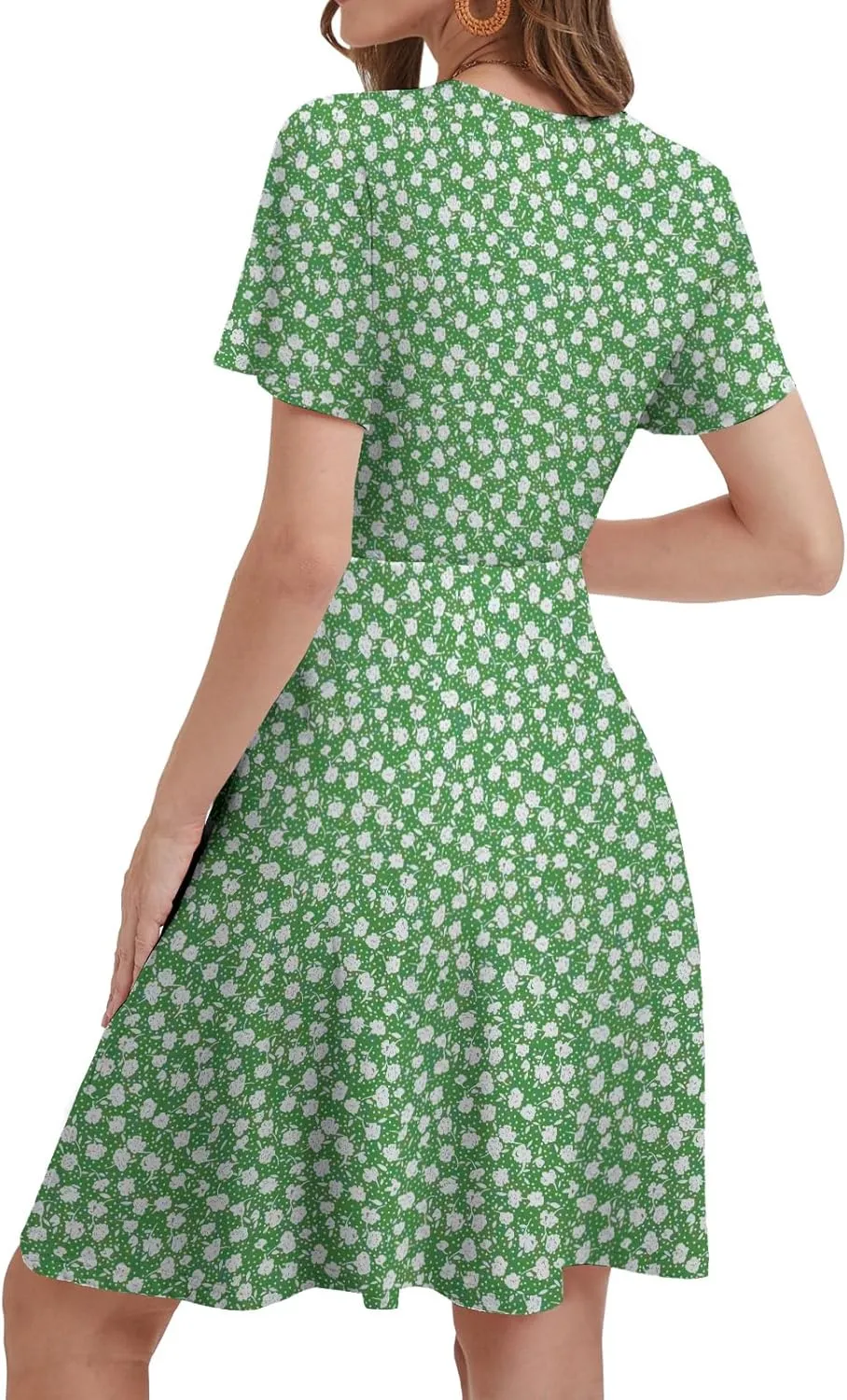 Summer Dresses for Women 2025 Spring Break Essentials Floral Sundresses Elegant Classy Fashion Casual Outfit Plus Size