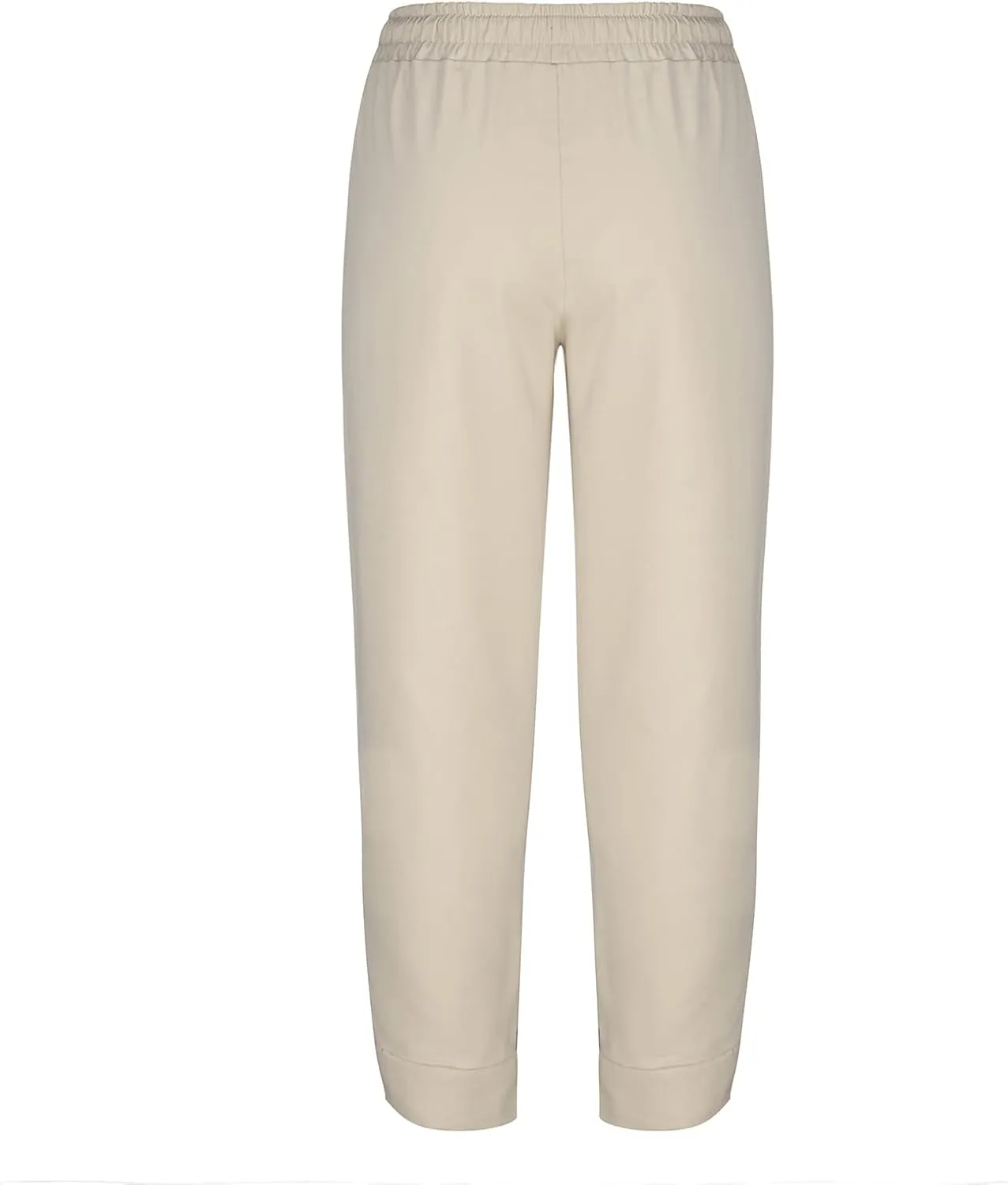 Sweat Pants for Mens Casual Drawstring Elastic Waist Solid Cargo Trousers Athletic-Fit Beam Feet Sport Pants