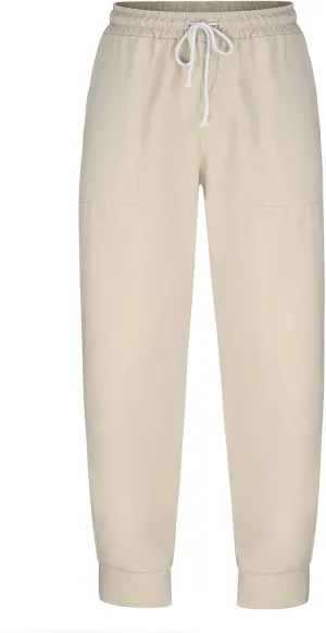 Sweat Pants for Mens Casual Drawstring Elastic Waist Solid Cargo Trousers Athletic-Fit Beam Feet Sport Pants
