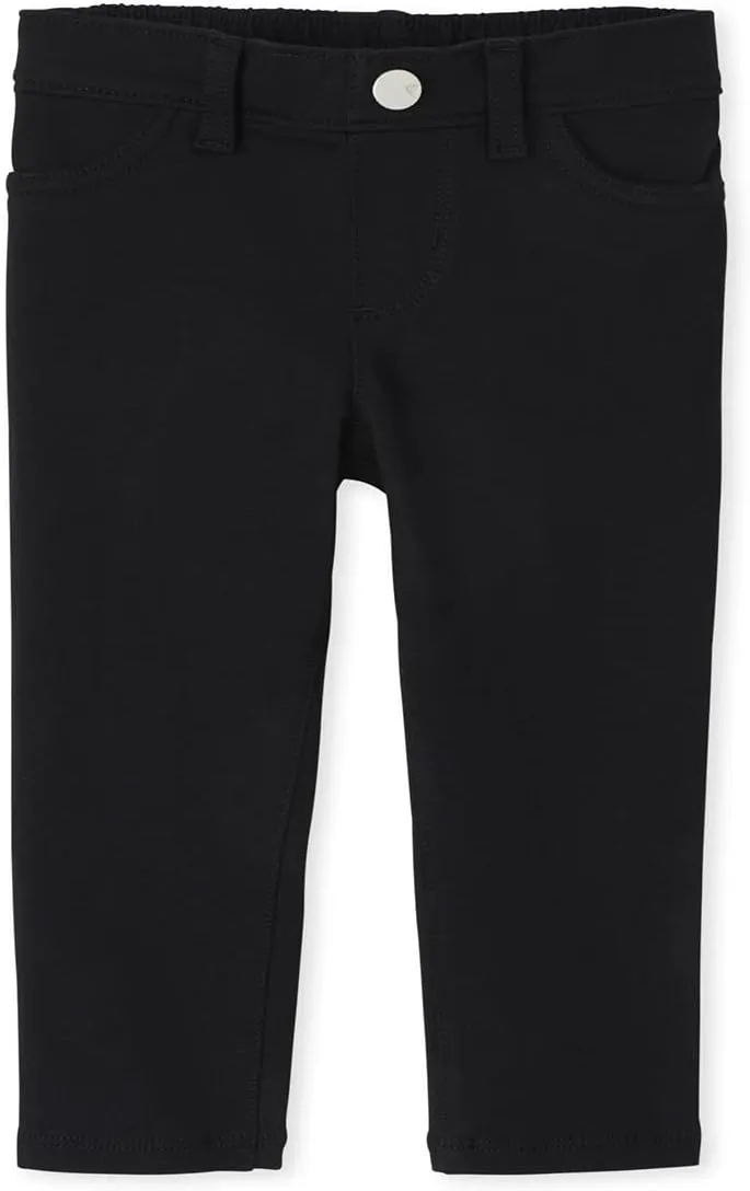 The Children's Place Baby Girls' and Toddler Super-Soft Stretch Denim Jeggings