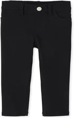 The Children's Place Baby Girls' and Toddler Super-Soft Stretch Denim Jeggings