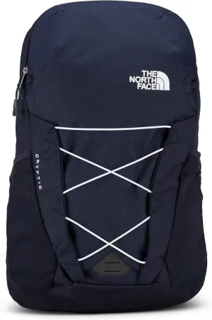 The North Face Cryptic Mens Backpack Aviator Navy Light Heather/TNF White 29L