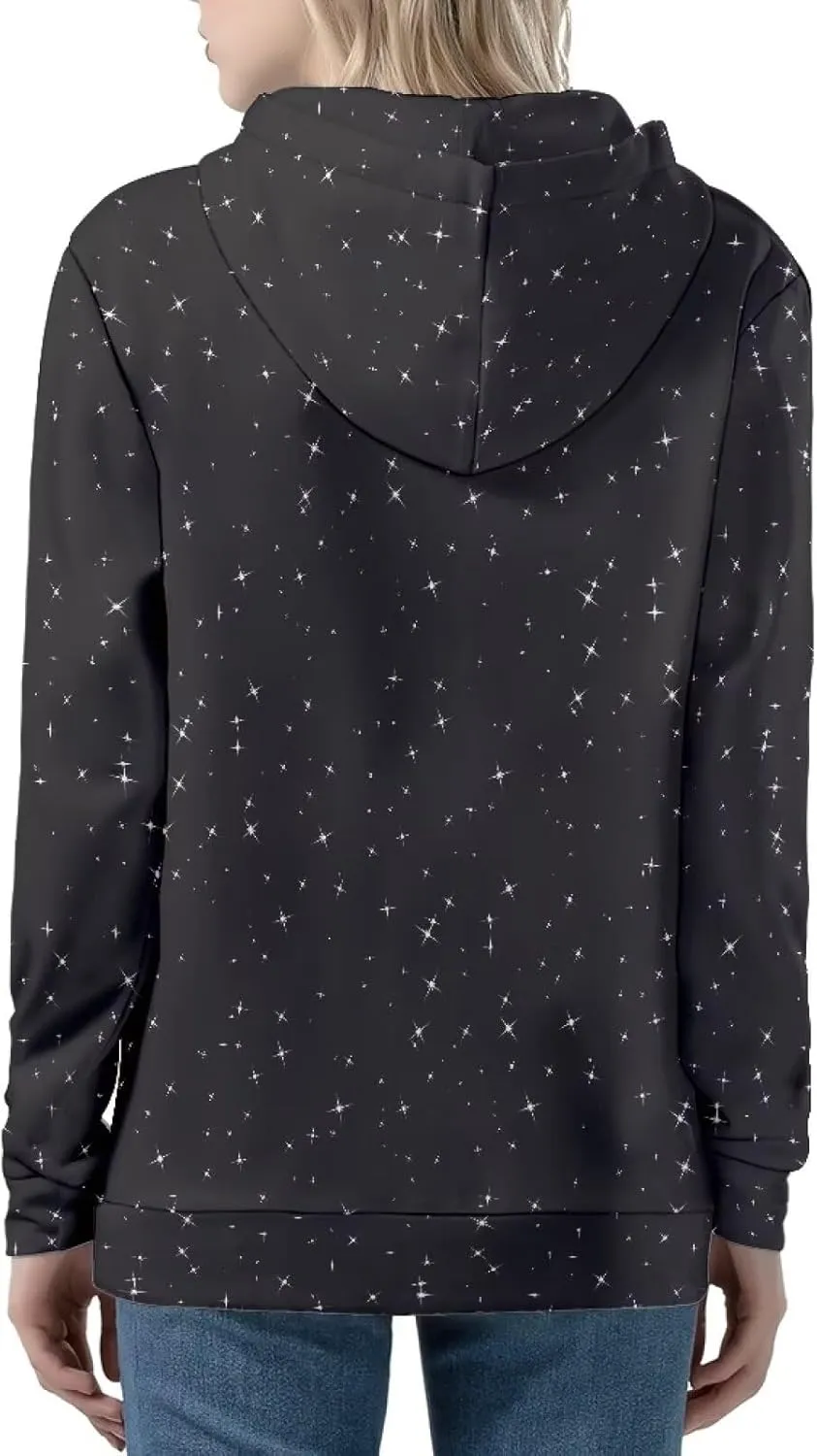 Thin Oversized Zip Up Hoodie with Pockets Women Lightweight Sweater Graphic Sweatshirts for Women Size XS-5XL