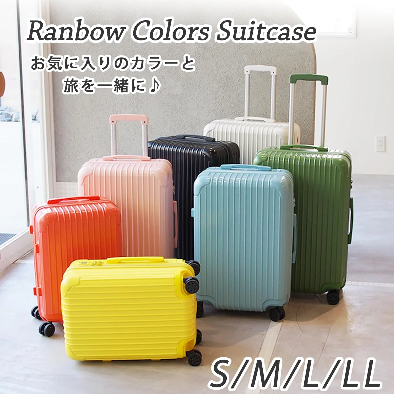 Trolley Luggage Zipper Type suitcase with dial Lock light weight [71-22036-73](Orange, M)