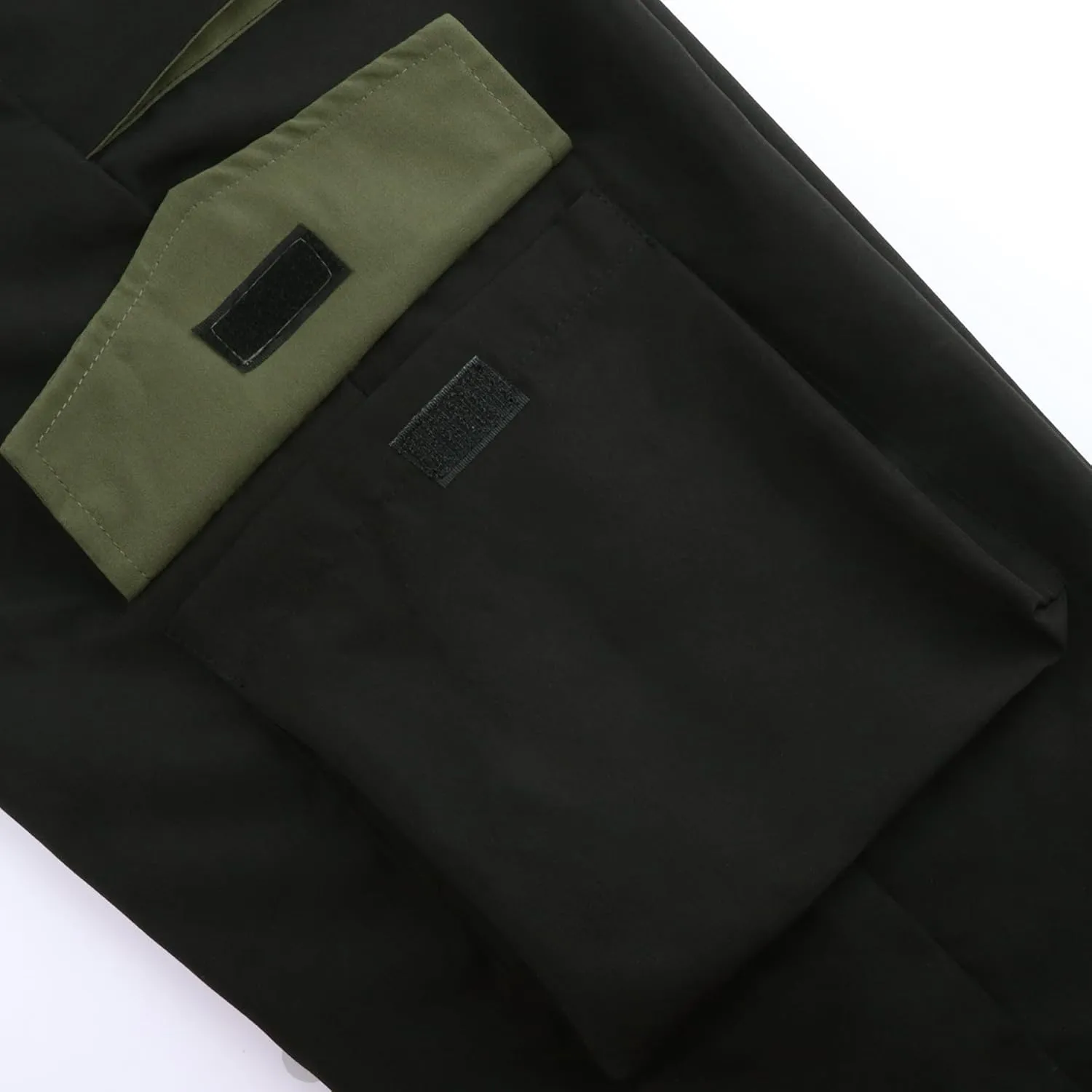 TSMNZMU Womens Cargo Pants High Waist Parachute Trousers Casual Bottoms Hiking Harem Pant with Velcro Pockets