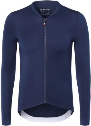 Ultra-Light Cycling Jersey Men Long Sleeve Slim-Fit Road Bike Jersey Bicycle Shirt