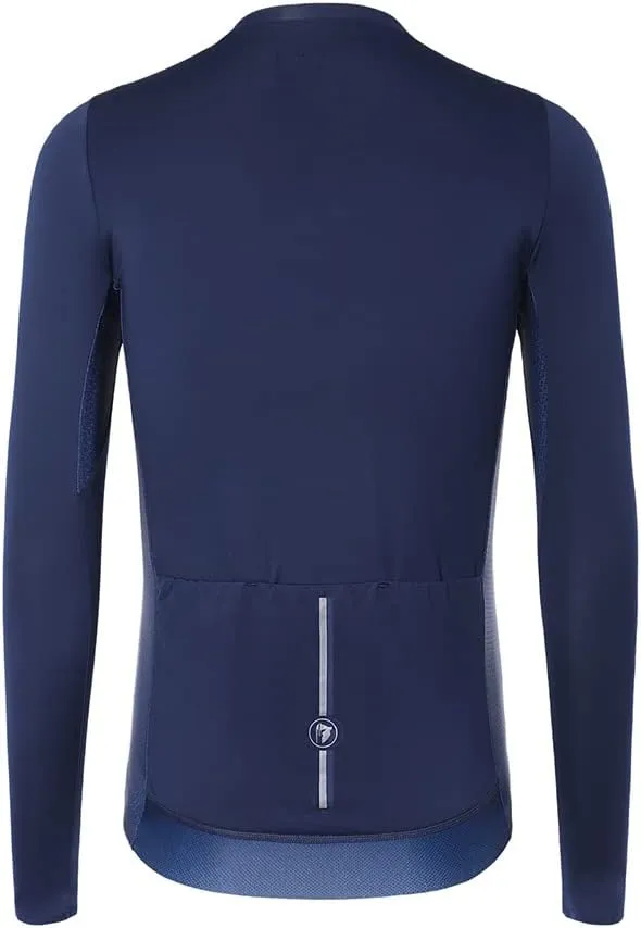 Ultra-Light Cycling Jersey Men Long Sleeve Slim-Fit Road Bike Jersey Bicycle Shirt