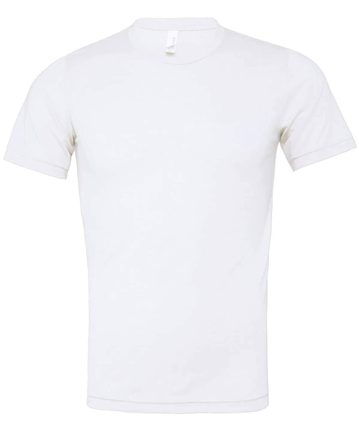 Unisex triblend crew neck t-shirt | Solid White Triblend