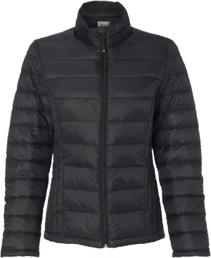Weatherproof 15600W Ladies Packable Down Jacket - Black - L