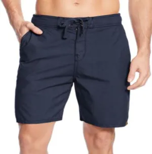Weatherproof Washed Dye Solid 7 E-board Sw Navy M Men Short