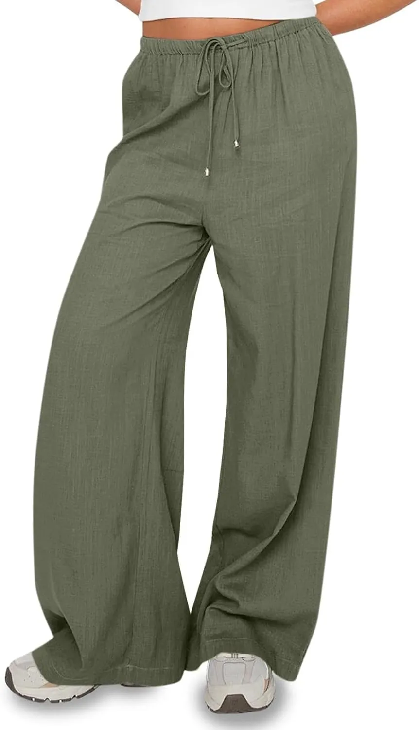 Wide Leg Pants for Women, Straight Leg Pants Baggy Wide High Waisted