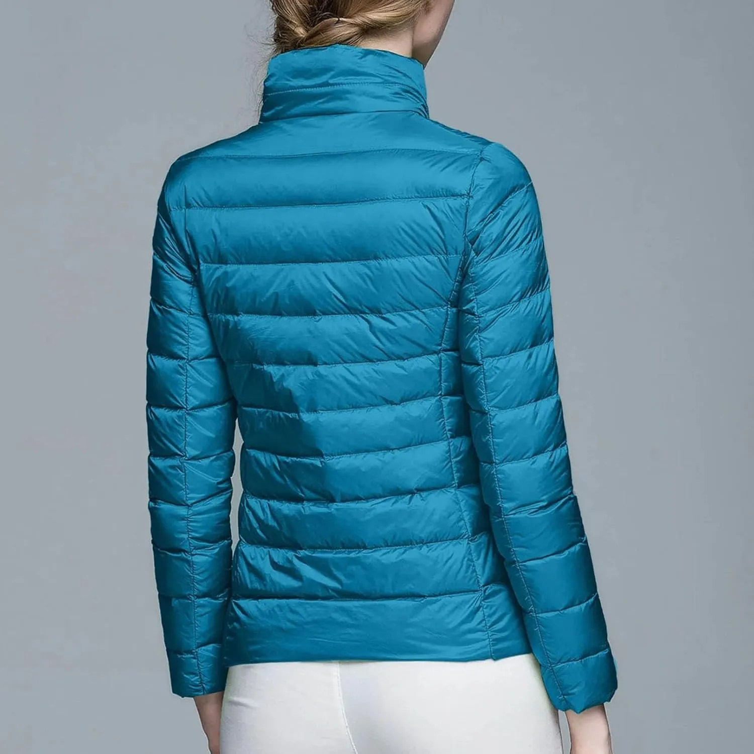 Women Short Warm Parka Coat Female Padded Cotton Clothes light Portable Outwear Padded clothes