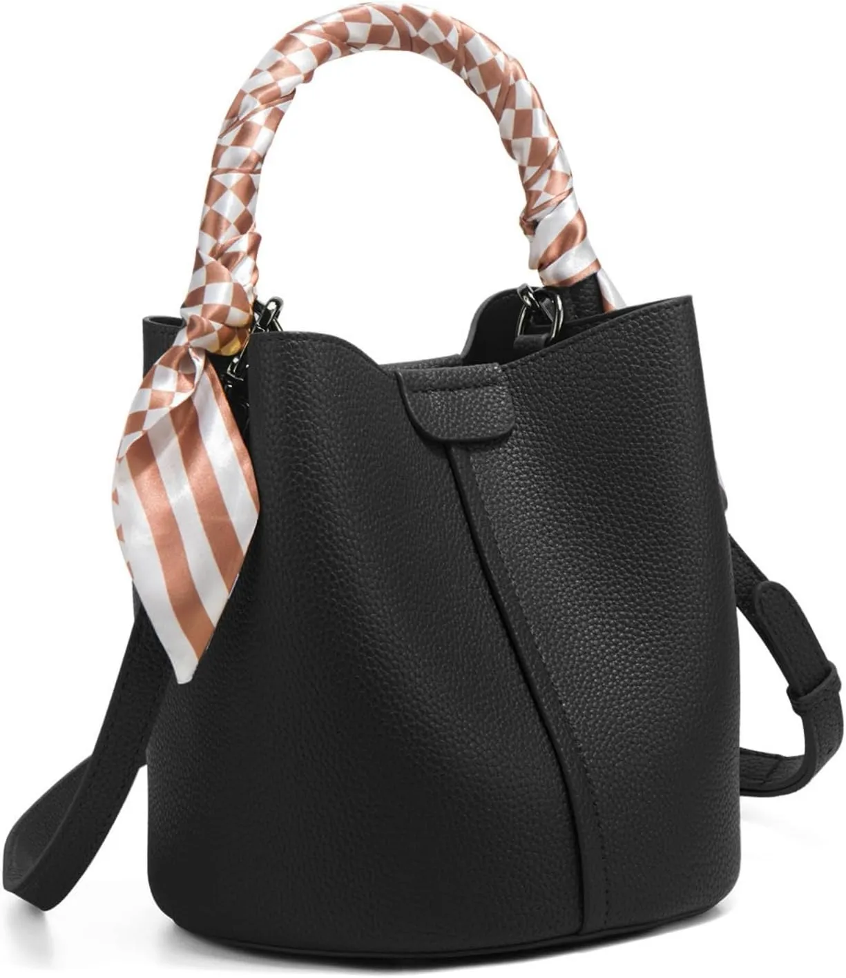 Women's bucket bag Women's small crossbody bag Y2K shoulder bag Simple handbag clutch small wallet