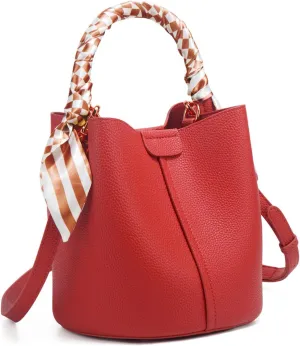 Women's bucket bag Women's small crossbody bag Y2K shoulder bag Simple handbag clutch small wallet