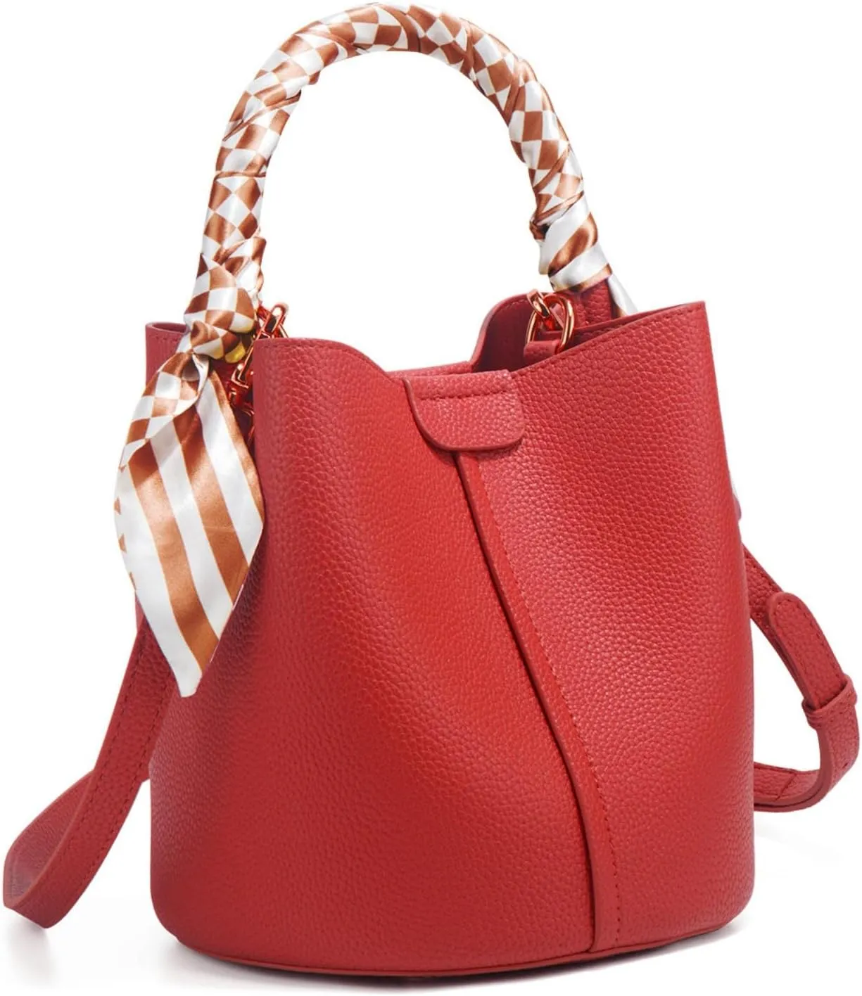 Women's bucket bag Women's small crossbody bag Y2K shoulder bag Simple handbag clutch small wallet