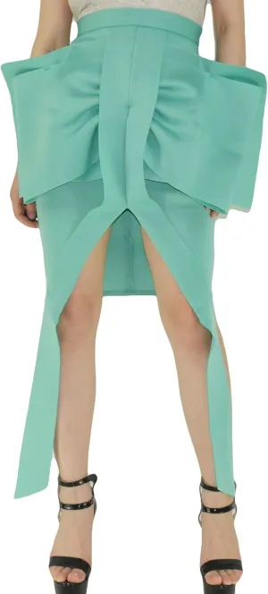 Women's High Waist A-Line Pleated Solid Vintage Swing Maxi Skirts Midi Skirt Party