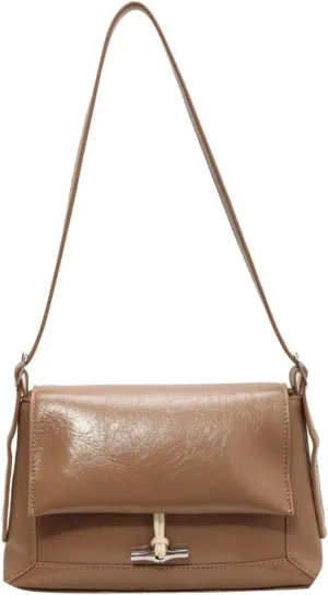 Women's oil shoulder bag crossbody bag