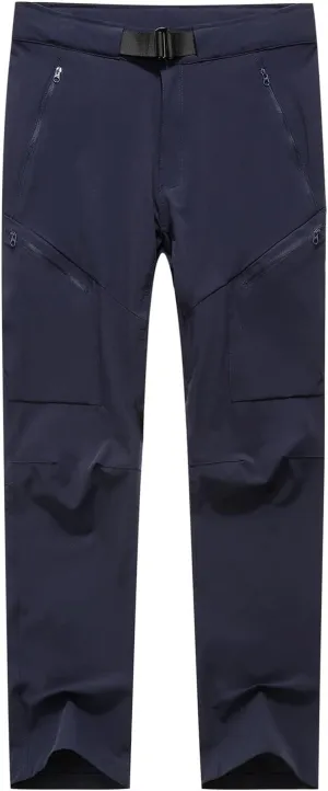 Workout Pants for Men Casual Waistband Skinny-Fit Stretch Quick Drying Hiking Trousers Outdoor Fashion Sweatpants
