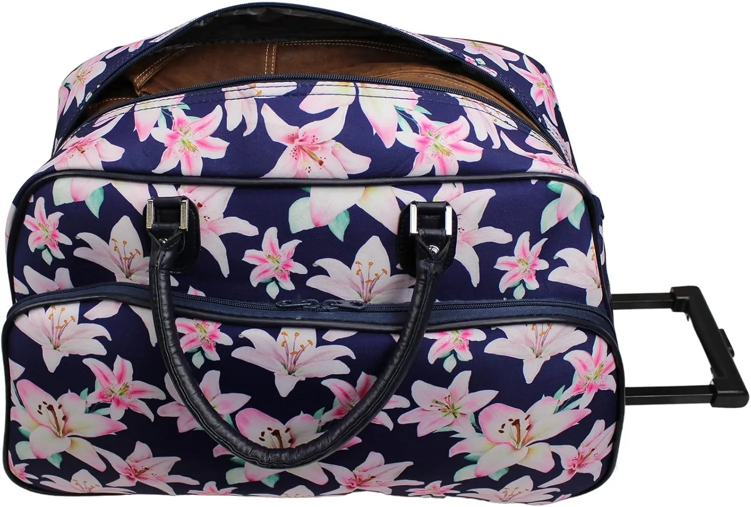 World Traveler 21-inch Carry-on Rolling Duffel Bag