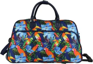 World Traveler 21-inch Carry-on Rolling Duffel Bag