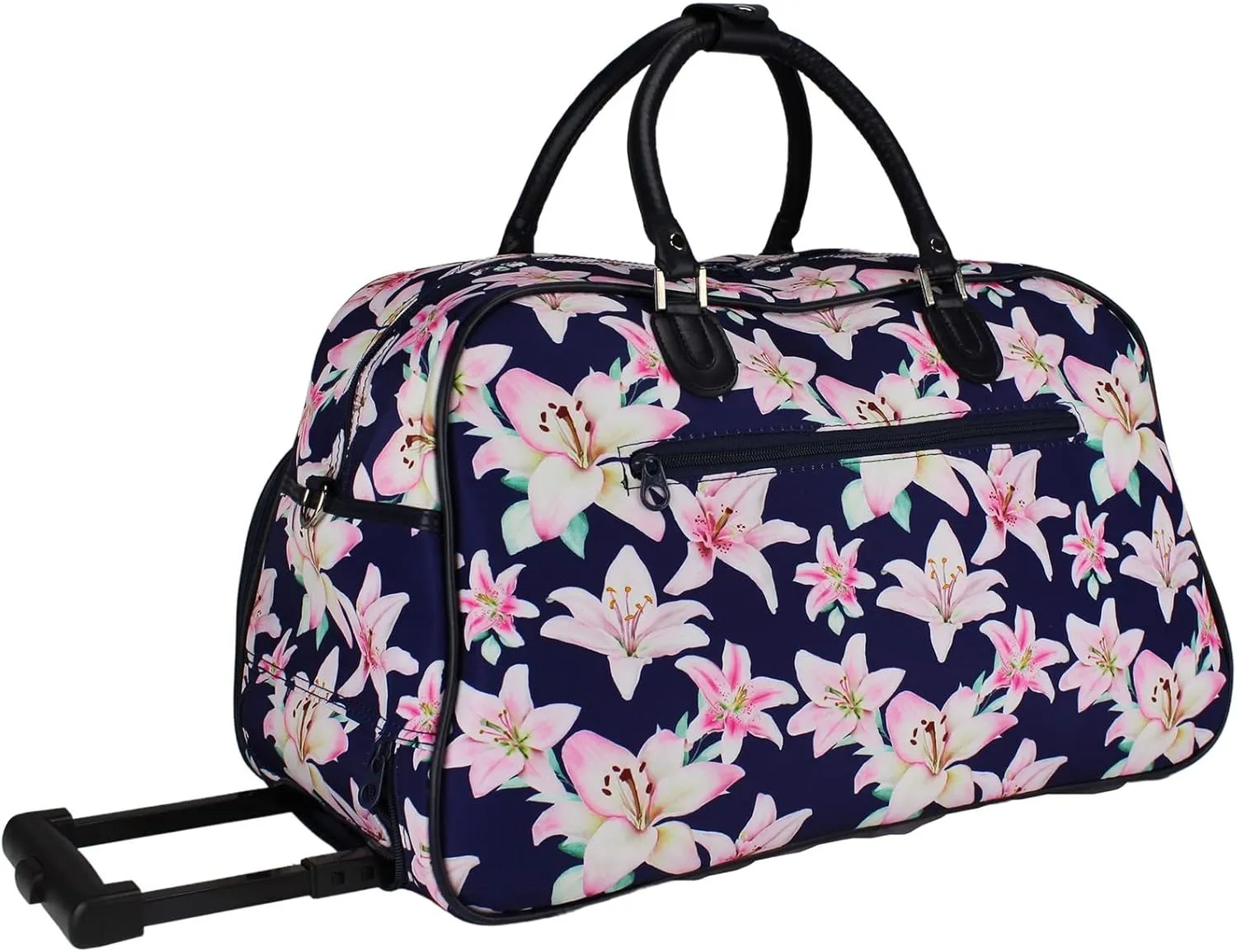 World Traveler 21-inch Carry-on Rolling Duffel Bag
