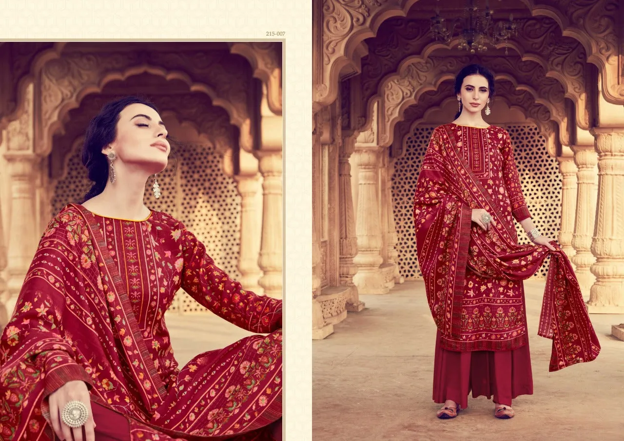 Zulfat Designer Studio Winter Affair Vol 2 Pure Pashmina Pakistani Designer Salwar Kameez