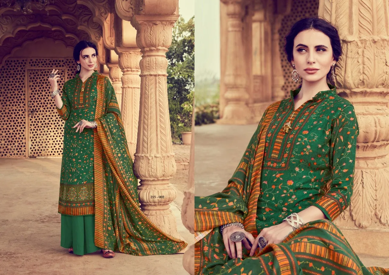 Zulfat Designer Studio Winter Affair Vol 2 Pure Pashmina Pakistani Designer Salwar Kameez